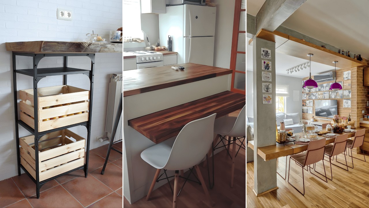 10 Ingenious Ideas for Small Kitchens with Dining Space