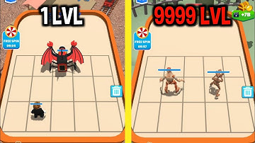 MAX LEVEL in Merge Master: Spider Train Game
