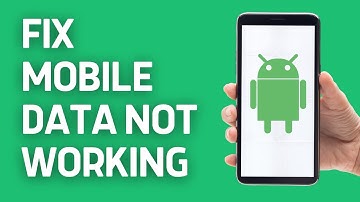 How to Fix Mobile Data Not Working (Android) | Mobile Data on but Internet Not Working FIXED!