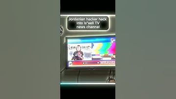 Israeli TV News Channel Hacked By Jordanian Hacker💀#israel#palestine#gaza#hacker#sigma#respect#viral