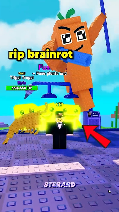 Fuse Huge Brainrot #roblox #plantsvsbrainrots