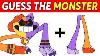 🔊 Guess The MONSTER By VOICE & EMOJI 🙀🎤 Smiling Critters, TADC, Poppy Playtime Chapter 3 Characters