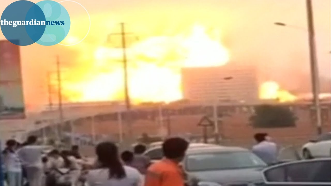 Huge explosion at Chinese petrochemical plant caught on camera