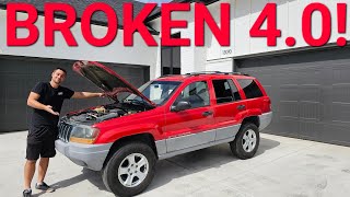 $750 BUYING The MOST RELIABLE JEEP Engine EVER But It's VERY BROKEN  Jeep Grand Cherokee 4.0