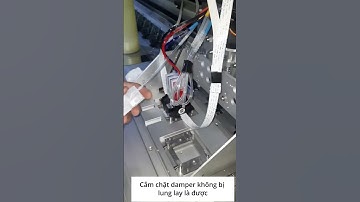 Tự sửa máy in phun - 3 | Cách Hút Mực Damper Dài Đầu Phun Epson i3200 | Hướng Dẫn Chi Tiết & Dễ Làm