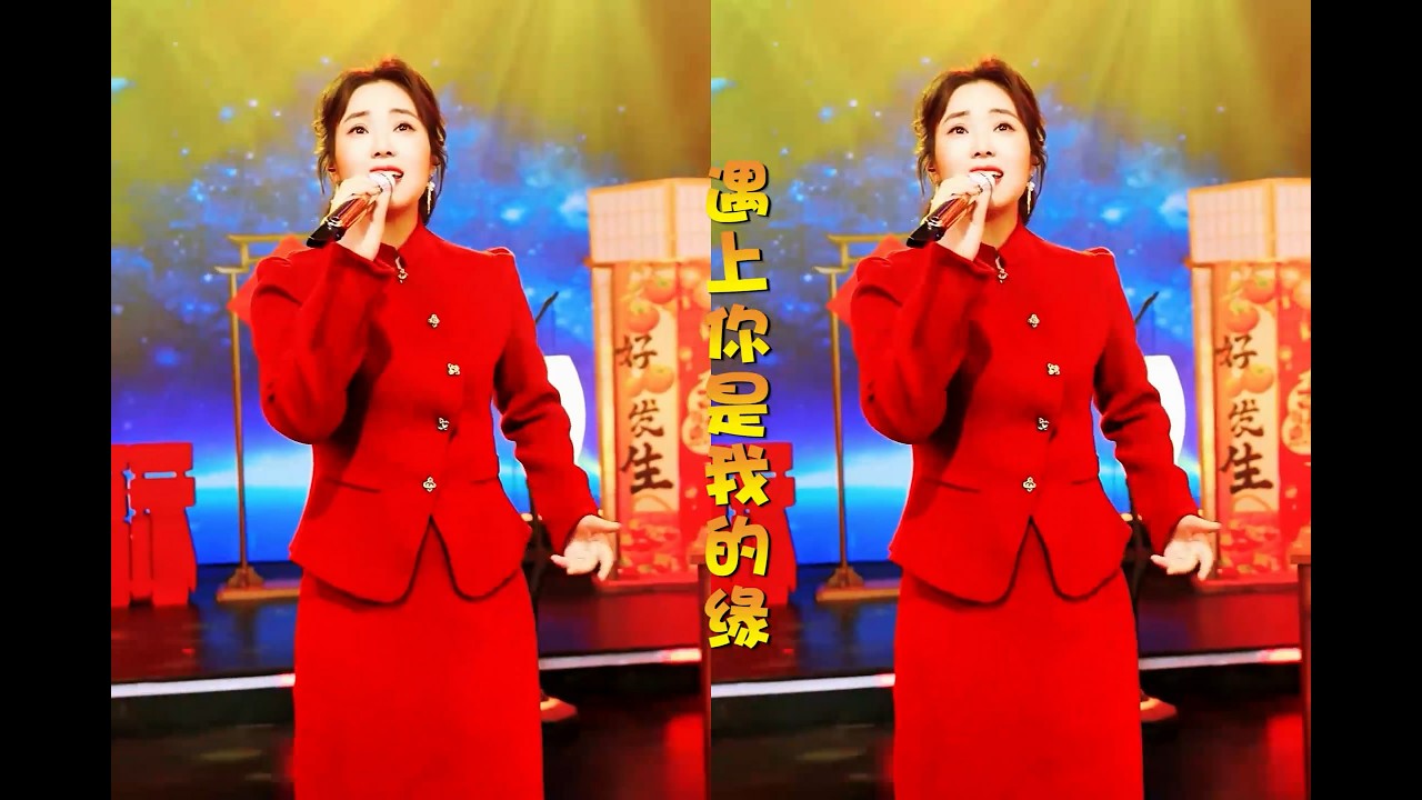 云朵演唱《遇上你是我的缘》人声版2026大年初一直播秀