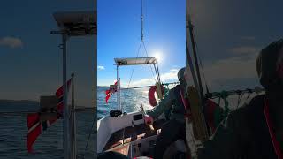 #Sailing in #Norway #Spring #Sunset - #SailingNorway #Fjords #nature