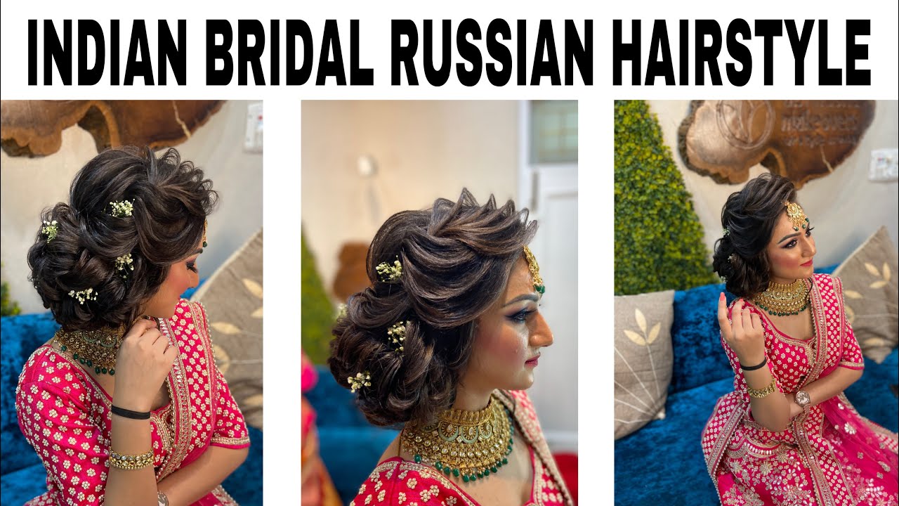 Latest Indian Bridal Hair and Makeup Ideas 