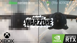 Xbox Series X VS Pc Graphics // Call of Duty : Warzone Rebirth Island // RTX