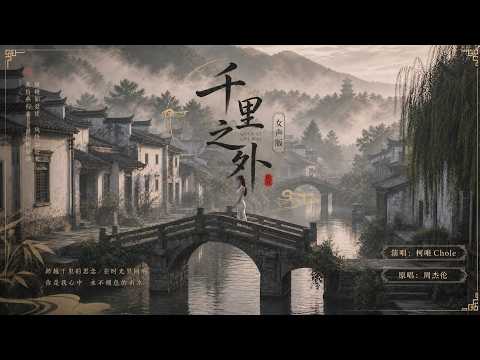 完整版——周杰伦 《千里之外》女声翻唱 ！柯唯Chole(Cover 周杰伦)空灵女声版 深情翻唱【动态歌词lyrics】#千里之外女声版 #中国风 #空灵女声 #翻唱cover