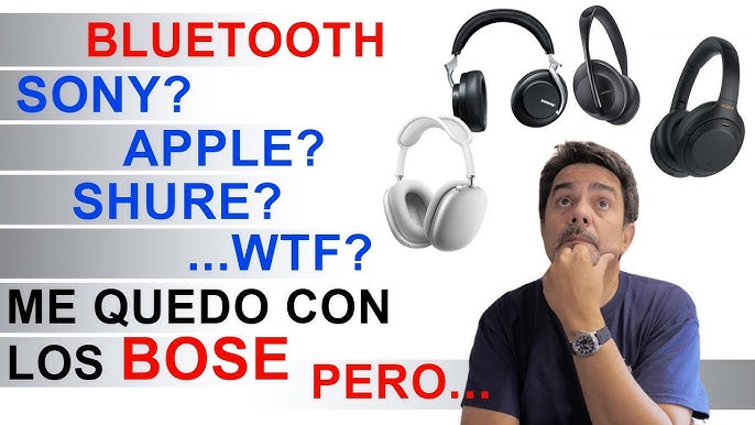 Auriculares Bluetooth de diadema con cancelación de ruido: aíslate para  concentrarte o descansar en casa, trabajo y transporte