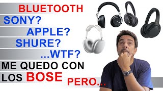 Review audífonos NOISE CANCELLING BLUETOOTH, Bose, Yamaha, Sony, Apple Airpods max, Shure #audifonos