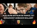 Rc lens  ce jeune batteur ambiance bollaert et fascine la plante foot