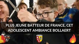 RC Lens : Ce jeune batteur ambiance Bollaert et fascine la planète foot