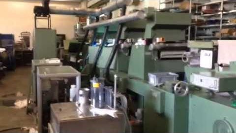 Müller Martini Progress 4C with UV