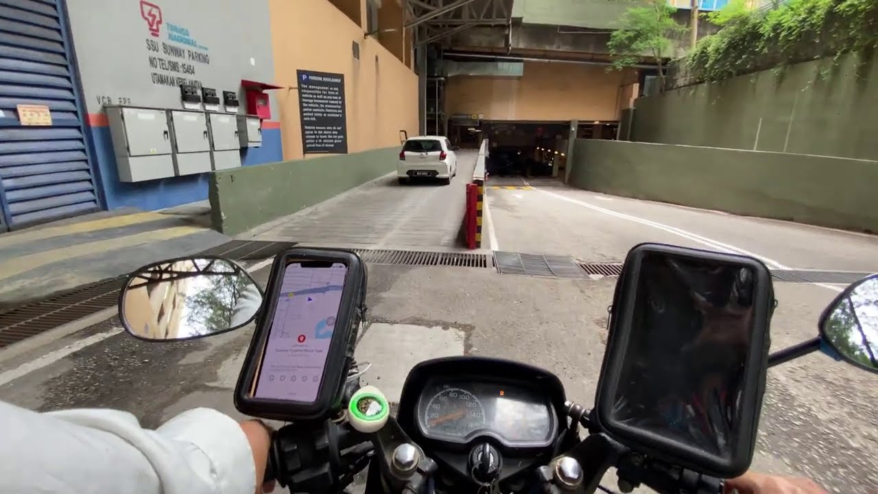 Sungei Way to Motocycle Parking of Sunway Pyramid, 16 Sep 2024