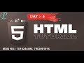 Day 5 HTML PART1