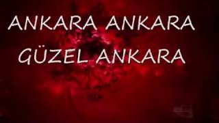 ANKARA MARŞI    KARAOKE  KIRMIZI Resimi