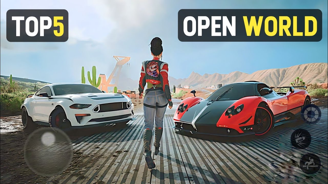 Top 5 Open World Games For Android & iOS | High Graphics Games 2023 ...