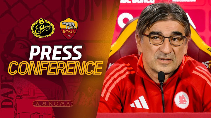 🟨 LIVE 🟥 LA CONFERENZA STAMPA DI IVAN JURIC E LORENZO PELLEGRINI IN VISTA DI ELFSBORG-ROMA