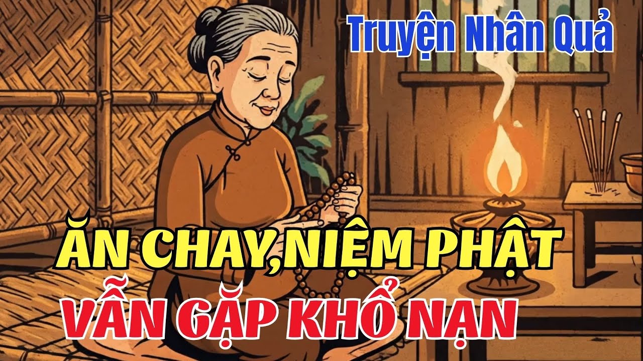 Nhân Quả Báo Ứng Có Thật: Vợ Ăn Chay 40 Năm, Chồng Gặp Số Phận Kinh Hoàng