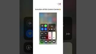 iOS Control Center Evolution | iPhone iOS 1 to iOS 26 🍏