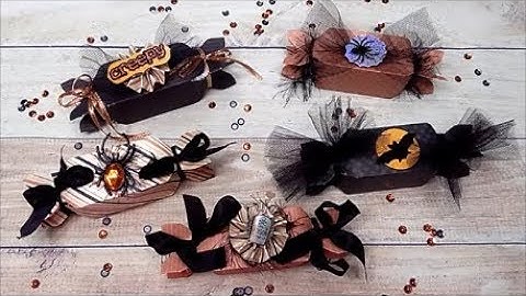 Candy Boxes using the Envelope Punch Board