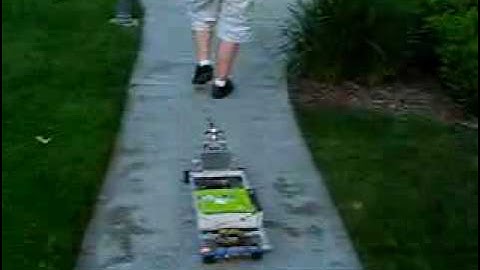 AFT Autonomous Follower Transport Robot Trip