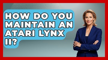 How Do You Maintain An Atari Lynx II? - The Hardware Hub