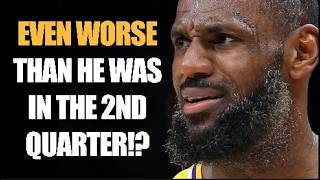 Game 4 3rd Period Full Breakdown.  Somehow LeBron Gets Even Worse screenshot 3