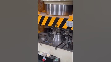 YHA3 500 ton cold forging press to make brass dial