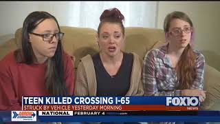 Family mourns teenager killed on I 65