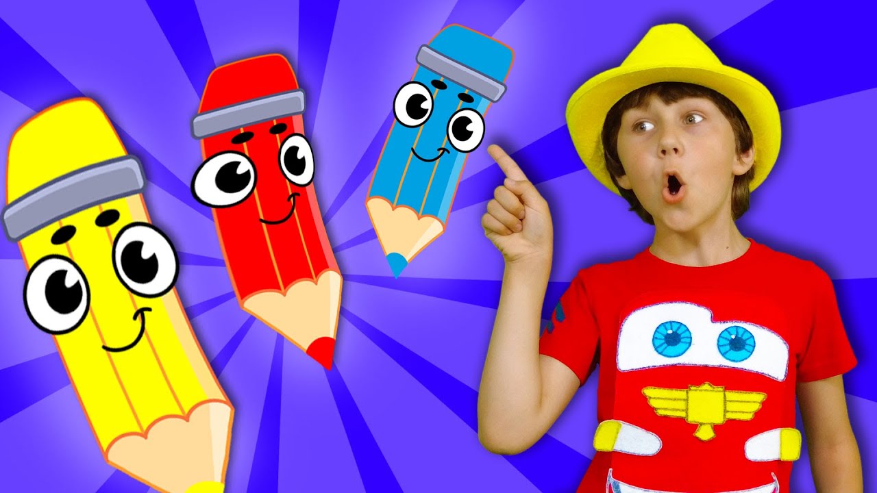 Funny Pencils + More Nursery Rhymes & Kids Songs YouTube