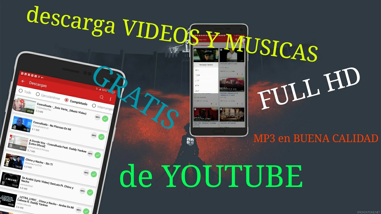 MEJOR APP para descargar MUSICAS Y VIDEOS DE YOUTUBE || MP3 y videos ...