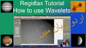 Registax Tutorial - How to use Wavelets