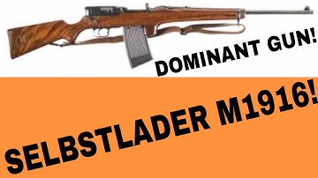 Selbstlader M1916 Factory Gameplay Battlefield 1! Dominant GUN!