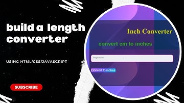 Length Converter using Html /Css /Javascript #html #css #javascript #subscribe #coding #learning