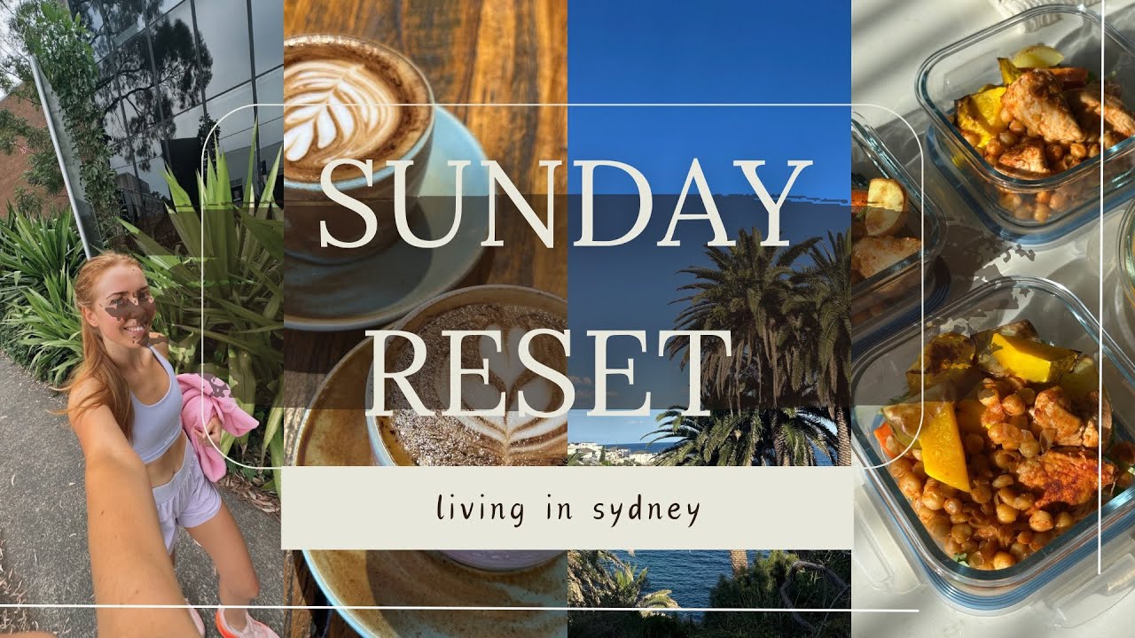 ВИДЕОБЛОГ О ВОСКРЕСНОЙ ПЕРЕЗАГРУЗКЕ | Жизнь в Сиднее, приготовление еды, прогулка по побережью, у...