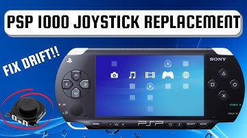 How to Replace PSP 1000 Joy Stick - Easy Analog Stick Replacement - Fix Drift Issues!