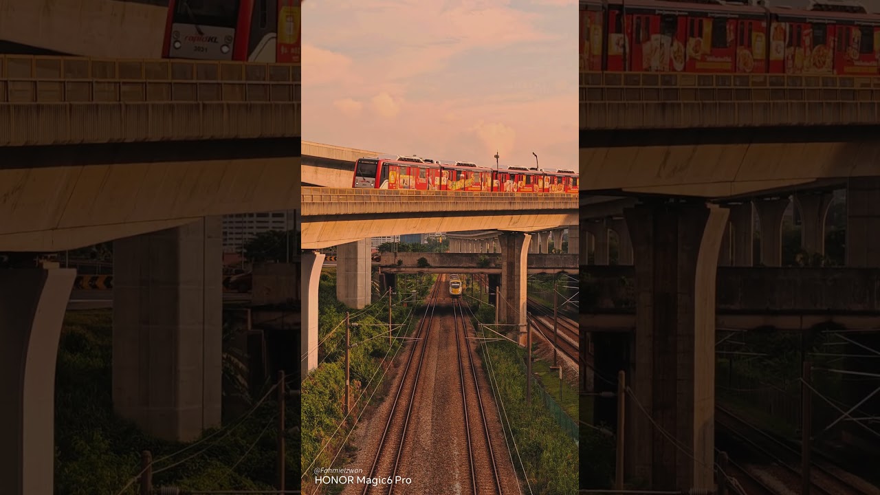 ERL + LRT + ETS = Malaysia Train Network. 