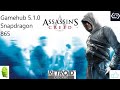 Как запустить Assassins Creed 2007 на андроид Gamehub 5.1.0 Retroid pocket 5 Snapdrago 865