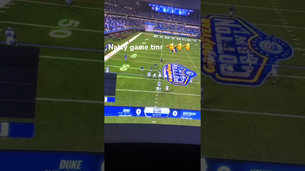 Got the natty game tmr then a brand new season gone stream