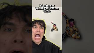 If Spider-Man Villains got Lantern Rings #spiderman #greenlantern #dc #marvel