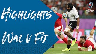 Highlights: Wales v Fiji - Rugby World Cup 2019