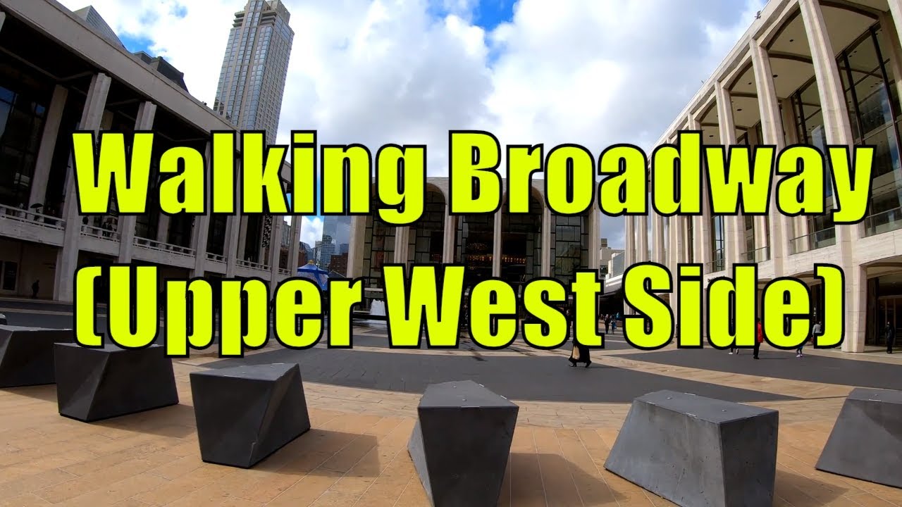 ⁴ᴷ⁶⁰ Walking Tour of the Upper West Side from Midtown Manhattan to Columbia University via Broadway