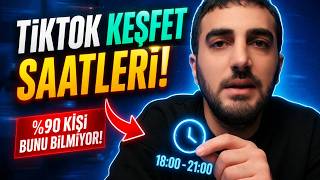TikTok Keşfete Düşme Saatleri 2026 (DENENMİŞ SAATLER)