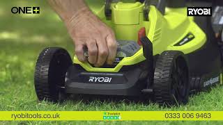 18V ONE+™ Cordless 33cm Lawn Mower & 23cm Grass Trimmer (1 x 5.0Ah)
Shop online here: https://uk.ryobitools.eu/garden-tools/garden-tool-sets/rlm18x33b50lt23a/rlm18x33b50lt23a/ 18V ONE+™ Cordless 33cm Lawn Mower & 23cm Grass Trimmer (1 x 5.0Ah)