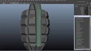 Autodesk MAYA || Timelaps 3D Modeling || Hand Grenade
