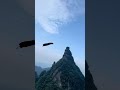 Reply to Chengde Andy Liu's comment: Zhang Shupeng's wing suit flying is a visual feast.