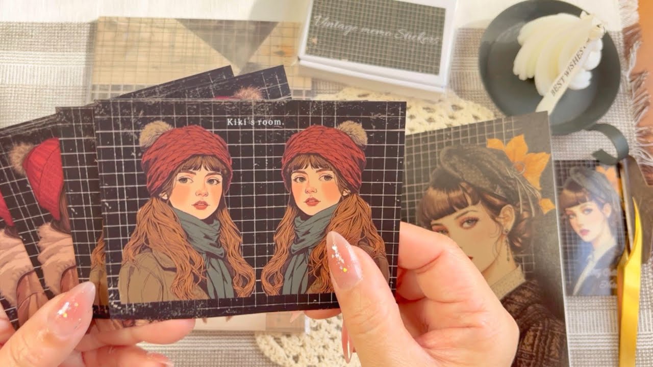 kiki's roomさんのBlack seriesを開封＆コラージュ！！